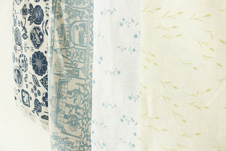 【haru.moさま専用ページ】上質linenご案内 LINNET Printed linens リネット リネンプリント